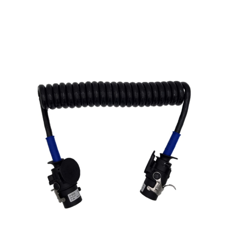 Coiled Cable 15-pole, 24V